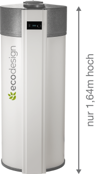 ecodesign Brauchwasser-Wärmepumpe ED 310 WT compact – Originalbild des Herstellers